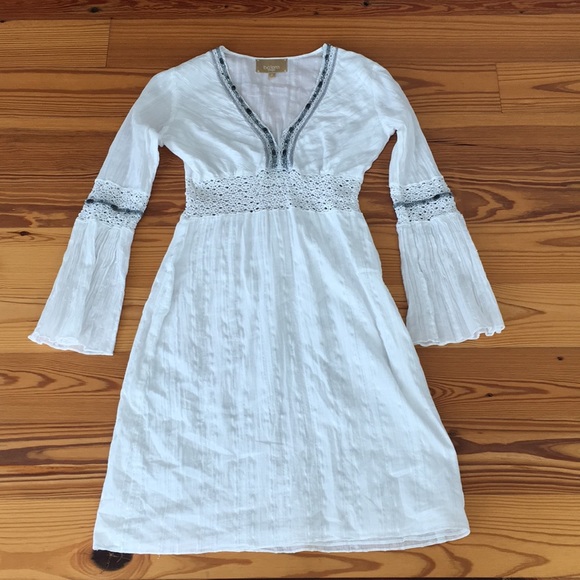Other - White cover up dress